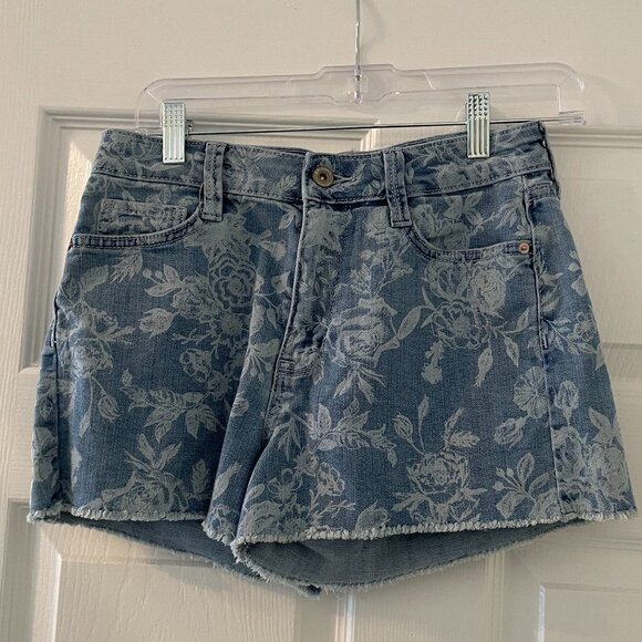 arizona jean pattern shorts size 9 - Picture 1 of 4